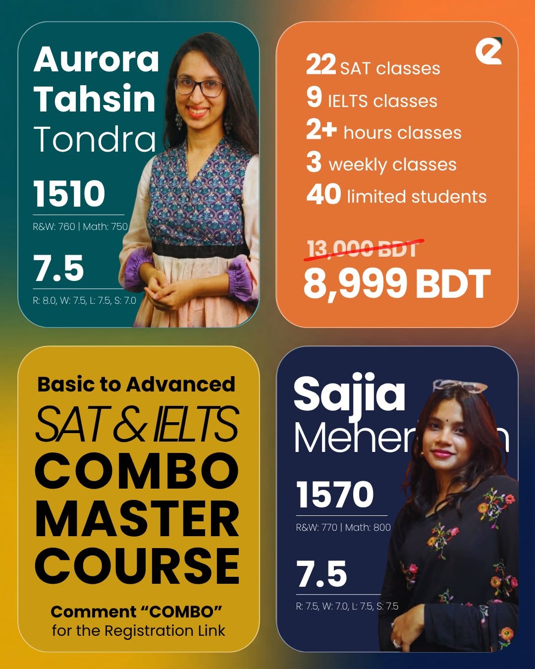 SAT & IELTS Combo Master Course